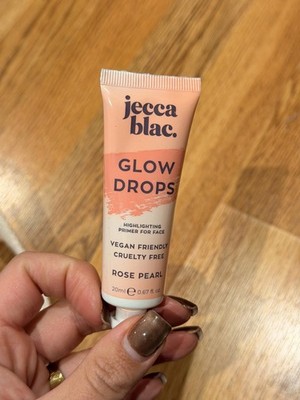 jecca blac. Glow Drops Highlighting Primer für Gesicht - Rose Pearl 20ml