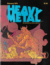 Heavy Metal The Adult Illustrated Fantasy Magazine (Vol.1) No.11 / 1978