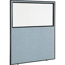 Global Industrial Office Partition Panel With Partial Window 60-1/4"W x 96"H