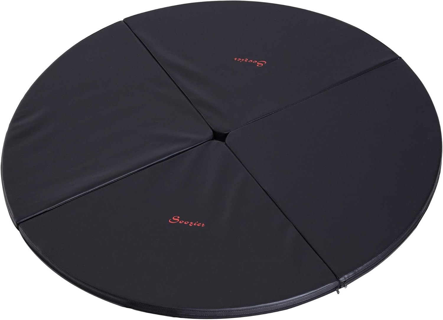 Soozier Pole Dance Mat, 2"T x 5'W Folding Pole Crash Mat for Home, Foldable