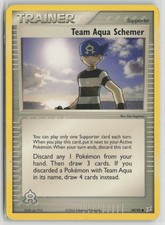 Team Aqua Schemer 69/95 Common Team Magma vs Team Aqua Pokemon Moderately Played on eBay