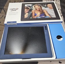Nixplay Seed 8  Digital Photo Frame Blue W08D WiFi Smart Frame - Free Ship