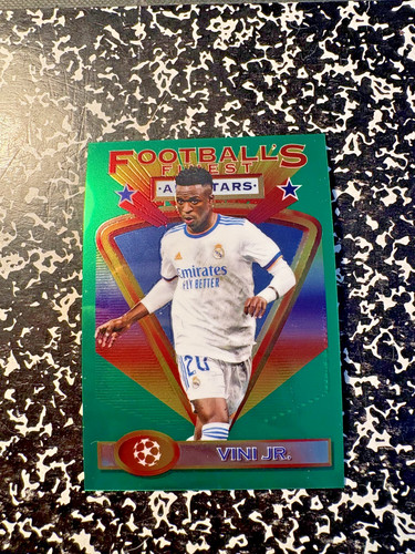 21-22 Topps Finest Flashbacks Uefa Champions League -1993  All-Stars Vinicius Jr