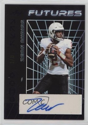 2024 Leaf Futures Platinum 3/15 Zeon Chriss #A-ZC1 Auto 13u1