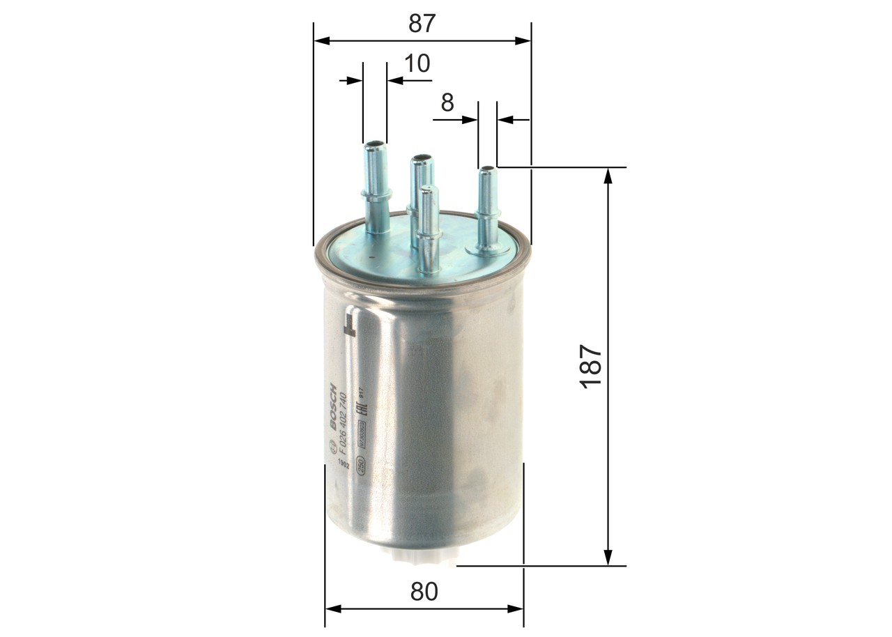 Bosch N2740 Car Diesel Filter - Replacement Filter | Separates Particles and Water from Fuel - Protects the Injection System - Image 30