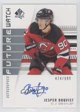 2019-20 SP Authentic Future Watch Rookies 474/999 Jesper Boqvist #190 Auto 0p38