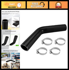 45 Angle 1.75 Id Fuel Filler Hose - Reinforced 4-layer 15-78 Length 4 Clam
