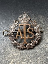 Auxiliary Territorial Service, ATS. Female Officers British Army Collar Badge.