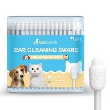 VVHOMIFE Small-Head Dog Ear Swabs, Gourd Cotton Tips, 110 pcs S
