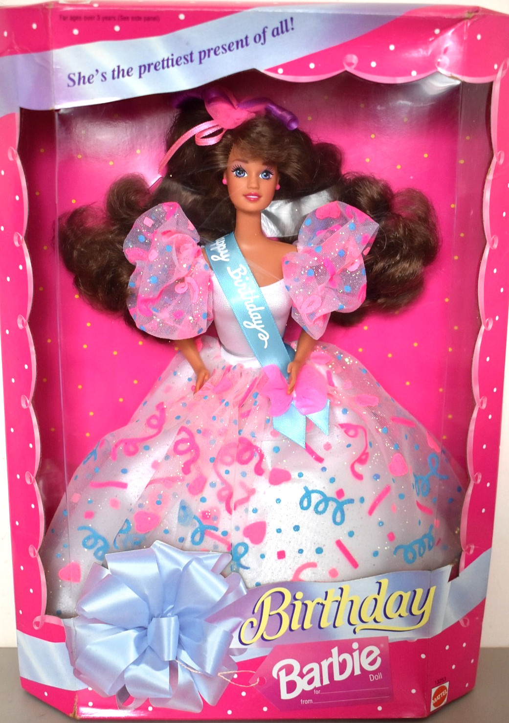 1994 Playline Collector HAPPY BIRTHDAY  Vintage Brunette TERESA Barbie