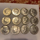 1964 90% Silver Kennedy Half Dollar & 40% silver of 1967 1968 1969 —Set/4 BU/XF