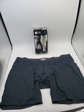 SAXX Men's Multi-Sport Mesh Boxer Brief Fly 1 Pk, Full Tilt Chevron/Black,