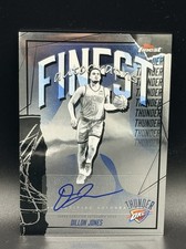 2025-26 Topps Finest Autographs DILLON JONES #FAU-DJ Oklahoma City Thunder Auto 