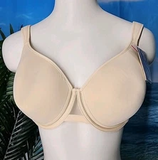 UNDEROUTFIT Ultimate Coverage Bra Underwire Adjustable Straps 40E Sand