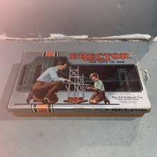 Gilbert Erector Set 1937 No. 6 1/2 in ORIGINAL Cardbord Box