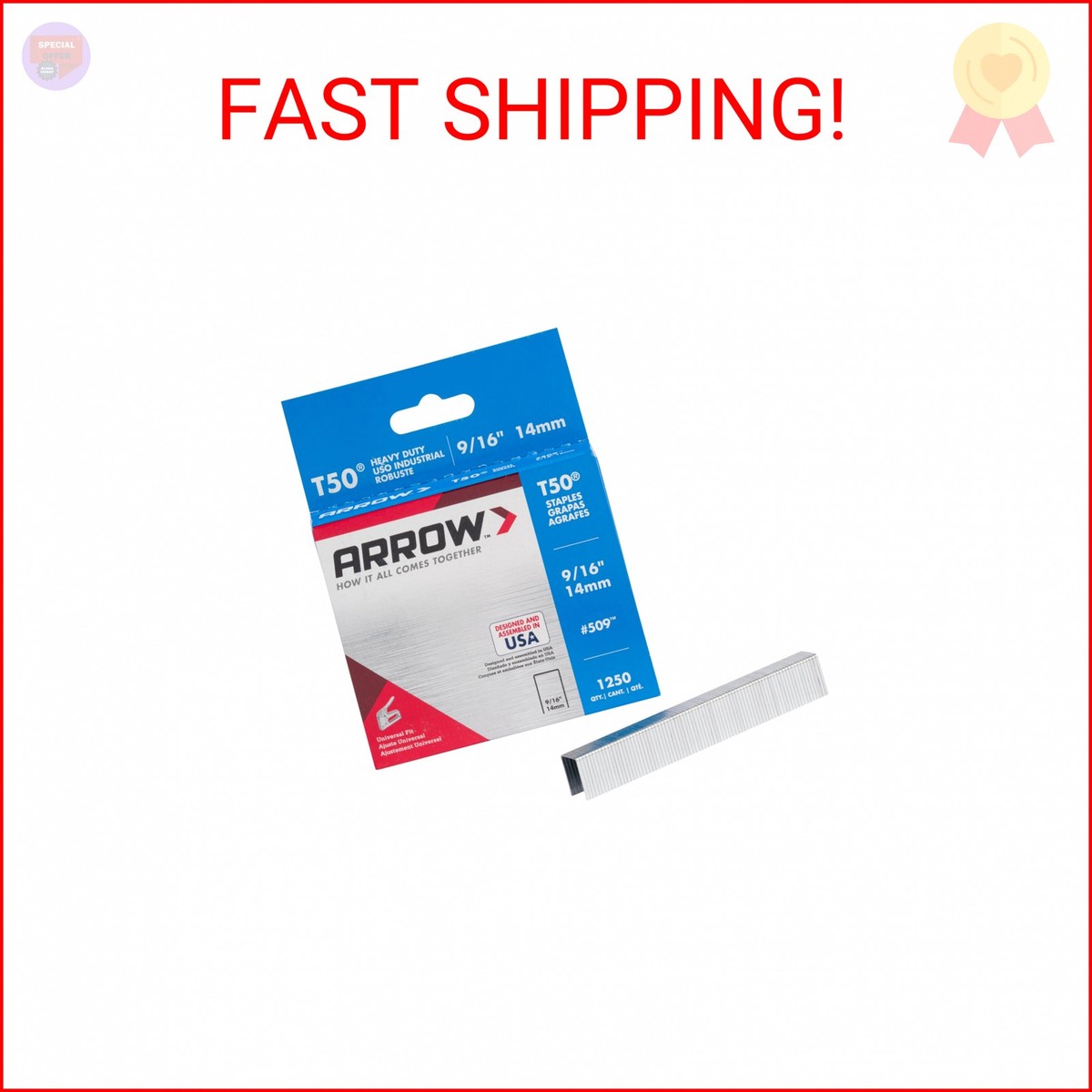 Rapid - 140/14 14mm zincato Graffette Poly Pack 5000