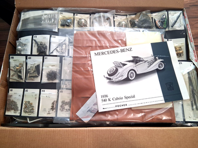 Pocher Mercedes Benz 1936 540K Cabrio Special 1:8 RIVAROSSI Large