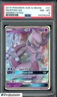 2019 Pokemon Sun & Moon Hidden Fates #31 Mewtwo GX PSA 8 NM-MT