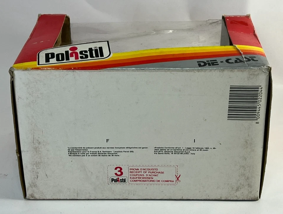 Modellino Polistil MERCEDES 190 1:25 modellismo metallo diecast Nuova NEW - Immagine 2 di 4