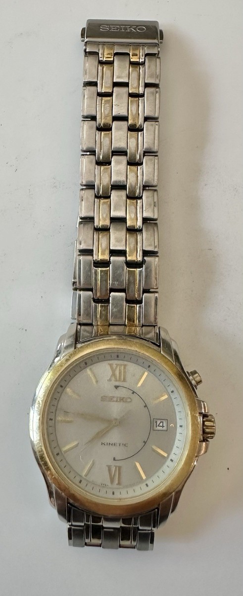 Seiko Kinetic Men's Watch 5M62 OCJO Running (2E)