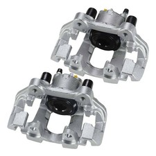 2pcs Rear Calipers Phenolic w/ Bracket for Dodge Jeep Grand Cherokee 2011-2018 B