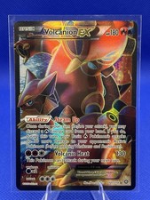 Volcanion EX Full Art Ultra Rare Holo 107/114 XY Steam Siege Pokémon TCG on eBay