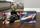 LEGO Star Wars 75360 Yoda Starfighter 75345 Clone Troopers 75333 Obi Starfighter
