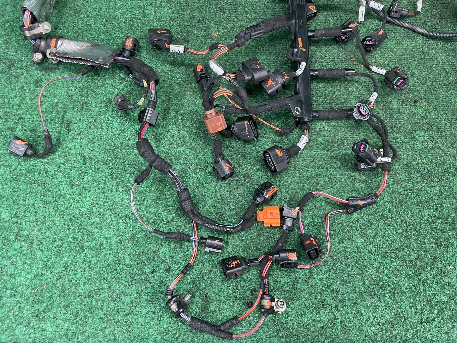 2007 Bentley Continental GTC GT 6.0L Engine Ignition Wire Cable Harness OEM