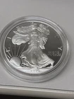 1996-P Proof American Silver Eagle 1 oz .999 Silver in Original Capsule