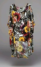 Attitudes By Renee Global Illusions Tunic Fierce Floral Size 3x 2628 High Low