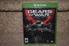 Gears Of War Ultimate Edition XBOX ONE case, disc, sticker, paperwork
