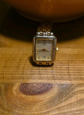 Jovial Damen-Armbanduhr, 22 Karat, Swiss Made - neue Batterie 