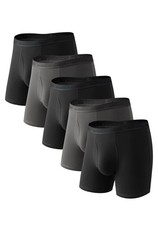 M SIZE ONLY Men's Underwear Viscose from Bamboo Boxer Briefs Underwear Pack