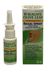 Seagate Olive Leaf Nasal Spray – Homeopathic, 1 oz (Pack of 1)