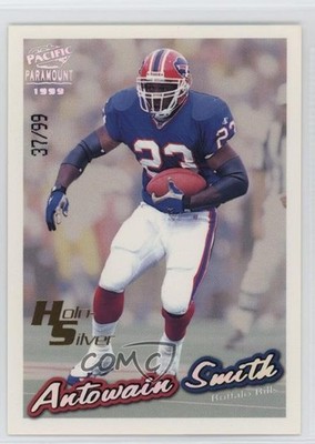 1999 Pacific Paramount Holo-Gold 37/199 Antowain Smith #32 2o7