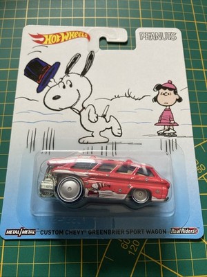 Hot Wheels CUSTOM CHEVY WAGON PEANUTS 2016 Car Culture RR Premium OVP Sammlung