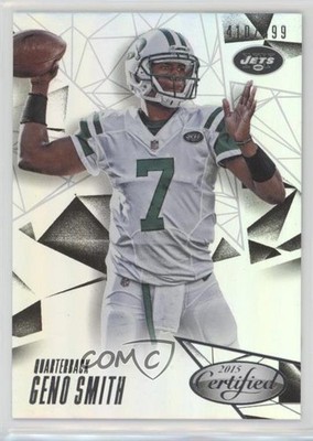2015 Certified Mirror Silver 410/499 Geno Smith #48 0af
