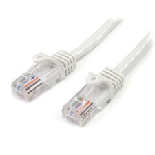 Startech 6 Ft White Snagless Cat5e Utp Patch Cable - Category 5e - 6 Ft - 1 X
