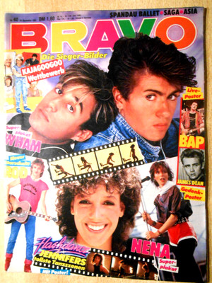 Bravo 40/1983 Komplett - Kajagoogoo, Nena, Wham, Spandau Ballet, Meat Loaf - TOP