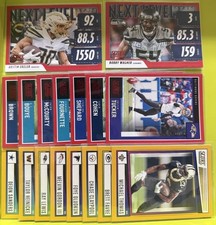 Score NFL Next Level Stats 20 Card Lot Ekeler Wagner Tucker Thomas Favre