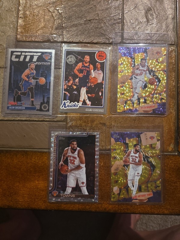 2025 26 Topps Big Box Ballers Brunson Towns 