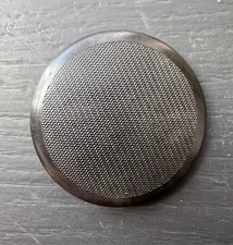 Civil War Era Goodyear Rubber 1851 Jacket Button I.R.C. Co. Black Shank 1.75"