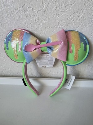 NWT Disney Parks Eats Collection Shaved Ice Ears Headband NEW