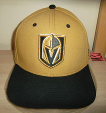 VEGAS GOLDEN KNIGHTS BASEBALL CAP/HAT-FANATICS SNAPBACK/GOLD-BLACK/NEW!!!