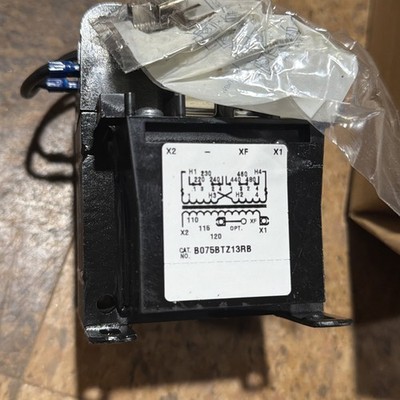 ImperviTran B075BTZ13RB Micron 75VA Control Transformer Pri 220-480 Sec 110-120V