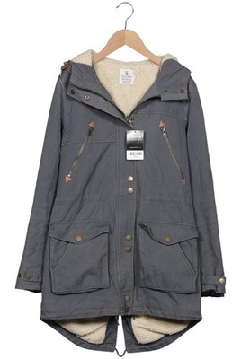 VOLCOM Jacke Herren Anorak Jacket Kurzmantel Gr. S Baumwolle Grau #ol2kiaw