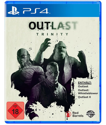 OUTLAST TRINITY PlayStation 4 PS4 Spiel Horror Action USK 18 sehr gut