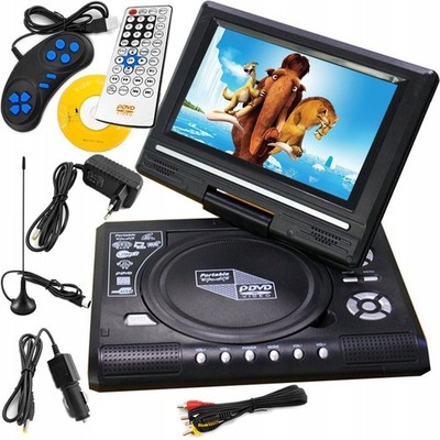 Tragbarer DVD-Player mit 16:9 7,8 Zoll HD Schwenkbaren Bildschirm SD/MS/MMC/TV