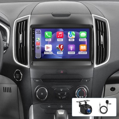 4+64G Car Stereo Radio For Ford Edge 2015-2020 Apple Carplay Android 15 GPS+Cam