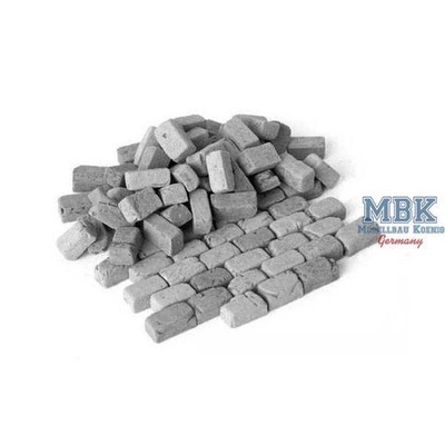 PLUS MODELS PL135 Pflastersteine, groß - Granit